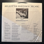 Aliotta Haynes - Aliotta Haynes Music (США 1970г.)