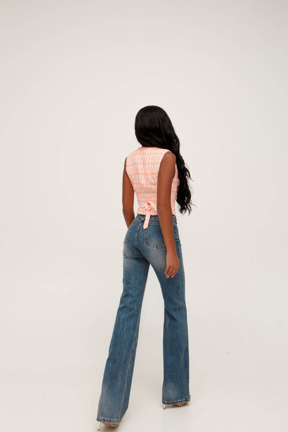 Джинсы прямые классические, синий