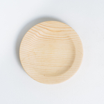 Деревянная тарелка-блюдце Art of Siberia из сибирского кедра. T78