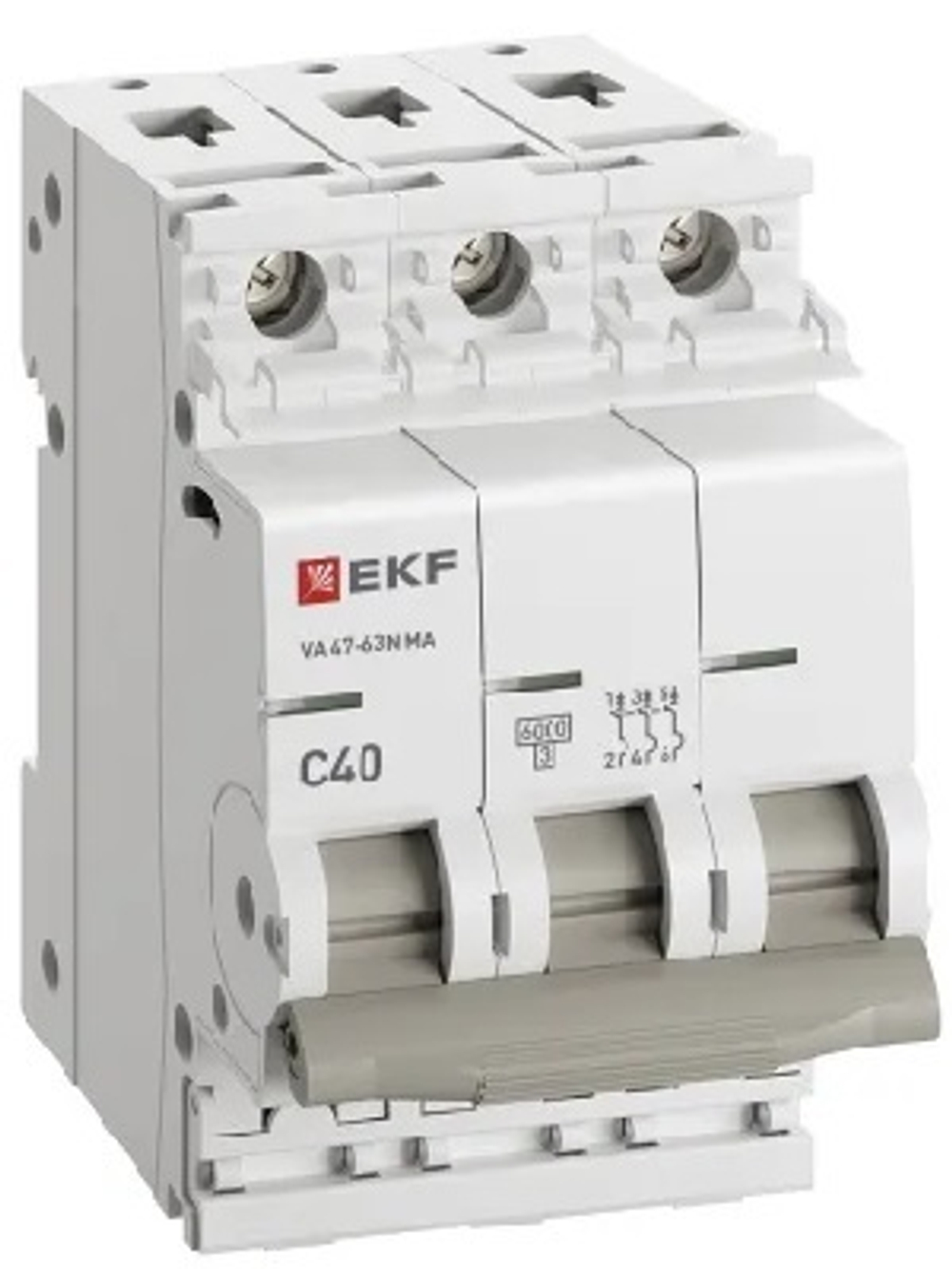 Автоматический выключатель  EKF M63MA6340C