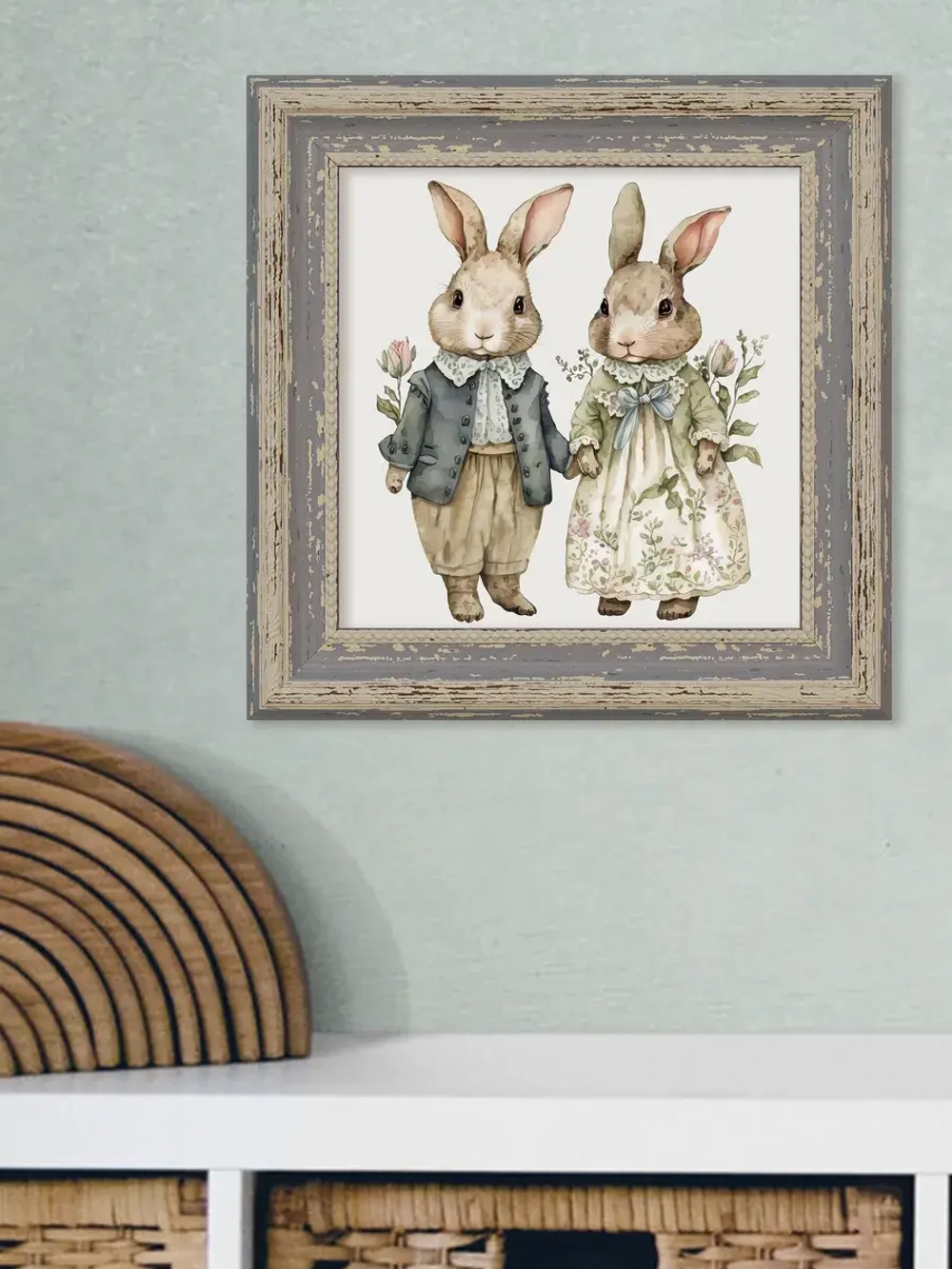 Картина на стену интерьерная на холсте 26*26 см