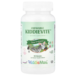Maxi Health, KiddieMax®, жевательная резинка Kiddievite ™, натуральная жевательная резинка, 90 жевательных таблеток