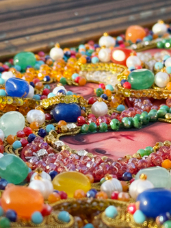 И-21а Набор для вышивания хрустальными камнями Богородица "Смоленская"