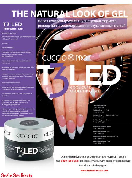 T3 LED/UV-Универсальный Гель