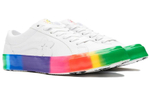 Golf Le Fleur x Converse One Star Rainbow Non-Slip Lightweight Low Panel Shoes White