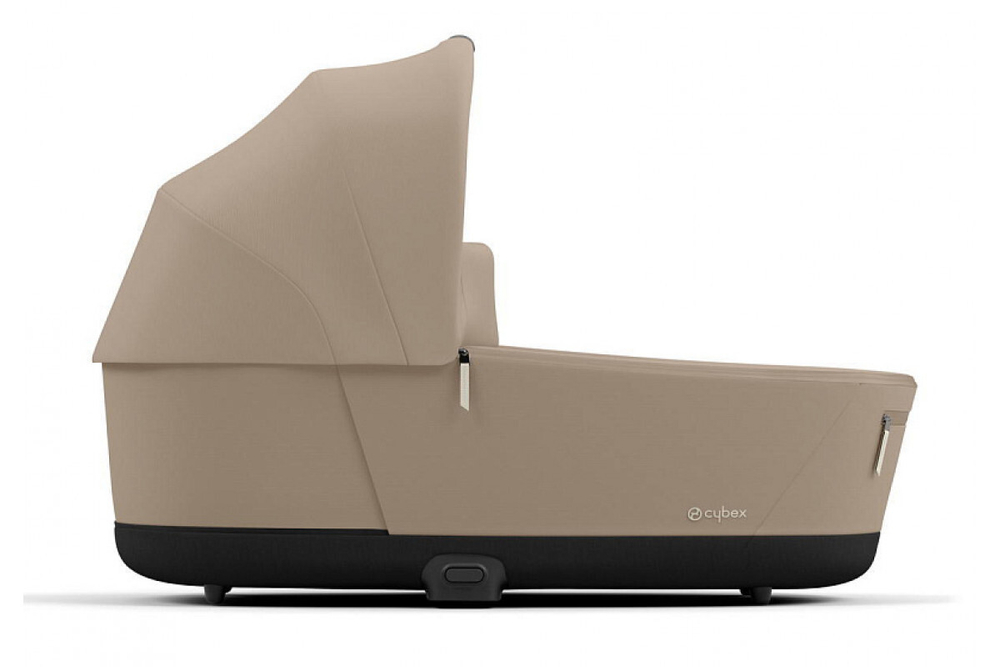 Коляска 2 в 1 Cybex Priam IV Cozy Beige, шасси Rose Gold