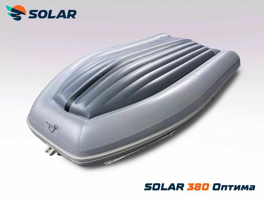 Лодка надувная моторная solar-380 к (оптима)