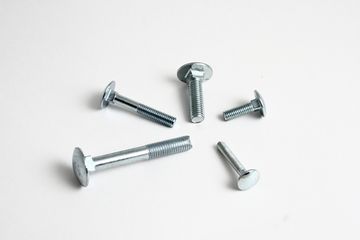 Болт мебельный 6мм цинк