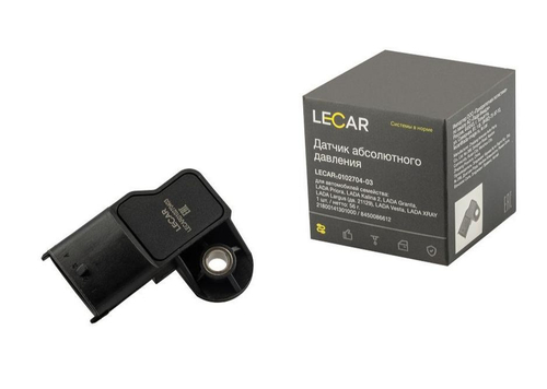 Датчик абсолютного давления ВАЗ Калина 2, 2170, 2190, 2180, Ларгус (двс 21129), X-RAY Lecar