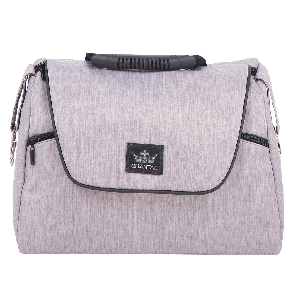 Детская коляска Adamex Chantal Retro 3 в 1 C202 (св.серый )