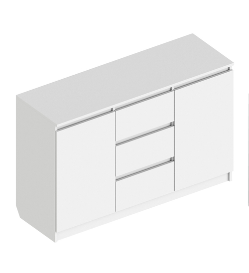 Комод Велес 2-ств с 3 ящиками