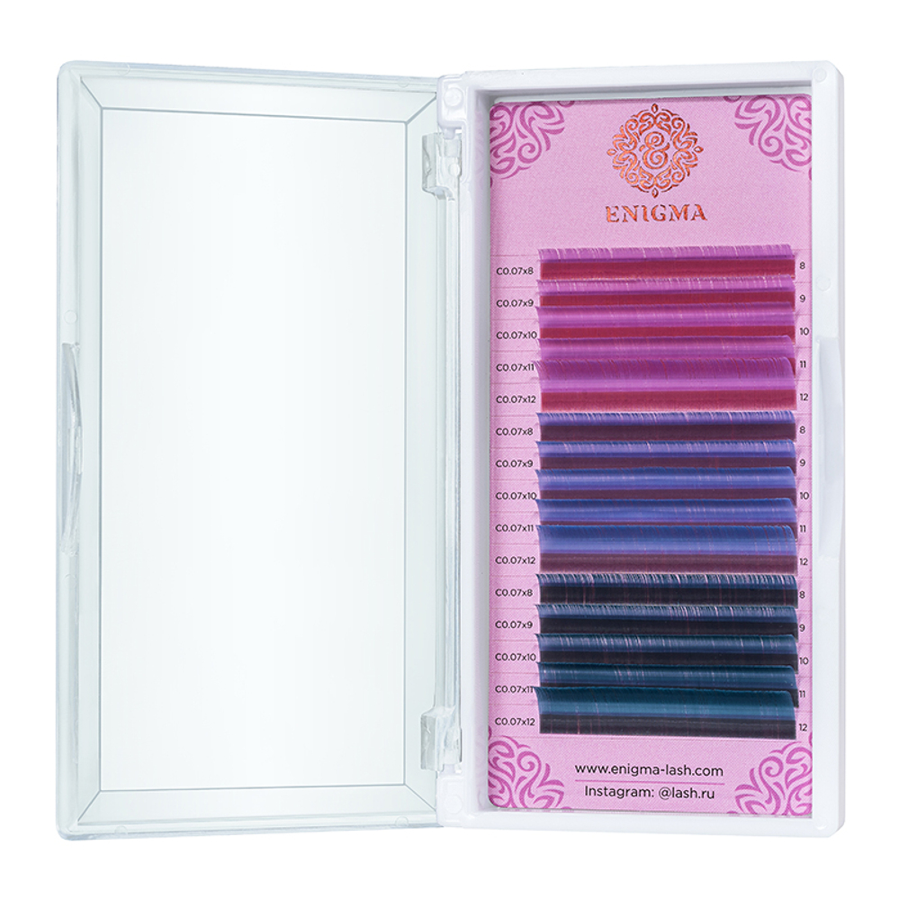 Ресницы ENIGMA/МИКС/MULTICOLOR