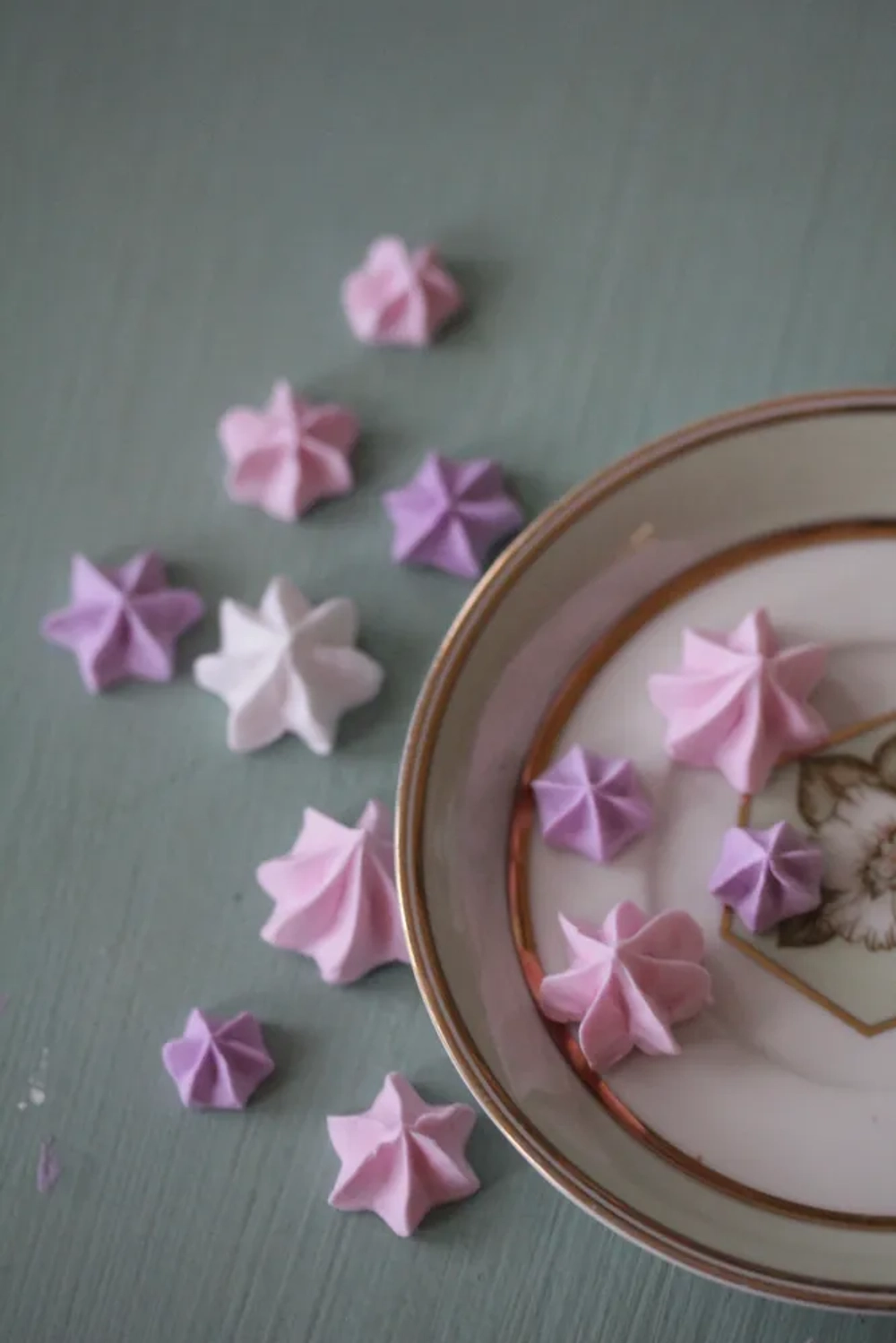 Молды силиконовые для творчества "Безе безешки 2 молда" / Форма "звездочка" для самозатвердевающей глины, мыла, воска, гипса и смолы