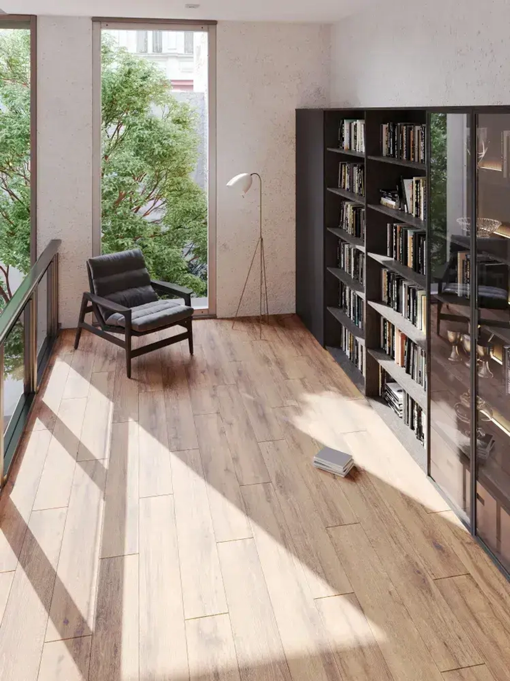 Ламинат EGGER "Дуб паркетный тёмный", 8мм (8штук/1,99м2), упаковка