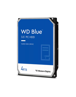 Western Digital HDD SATA-III 4Tb Blue WD40EZAX, 5400rpm, 256MB buffer, 1 year