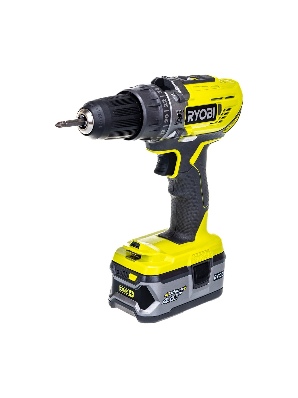 Ударная дрель-шуруповерт Ryobi ONE+ R18PD3-242S 5133003820