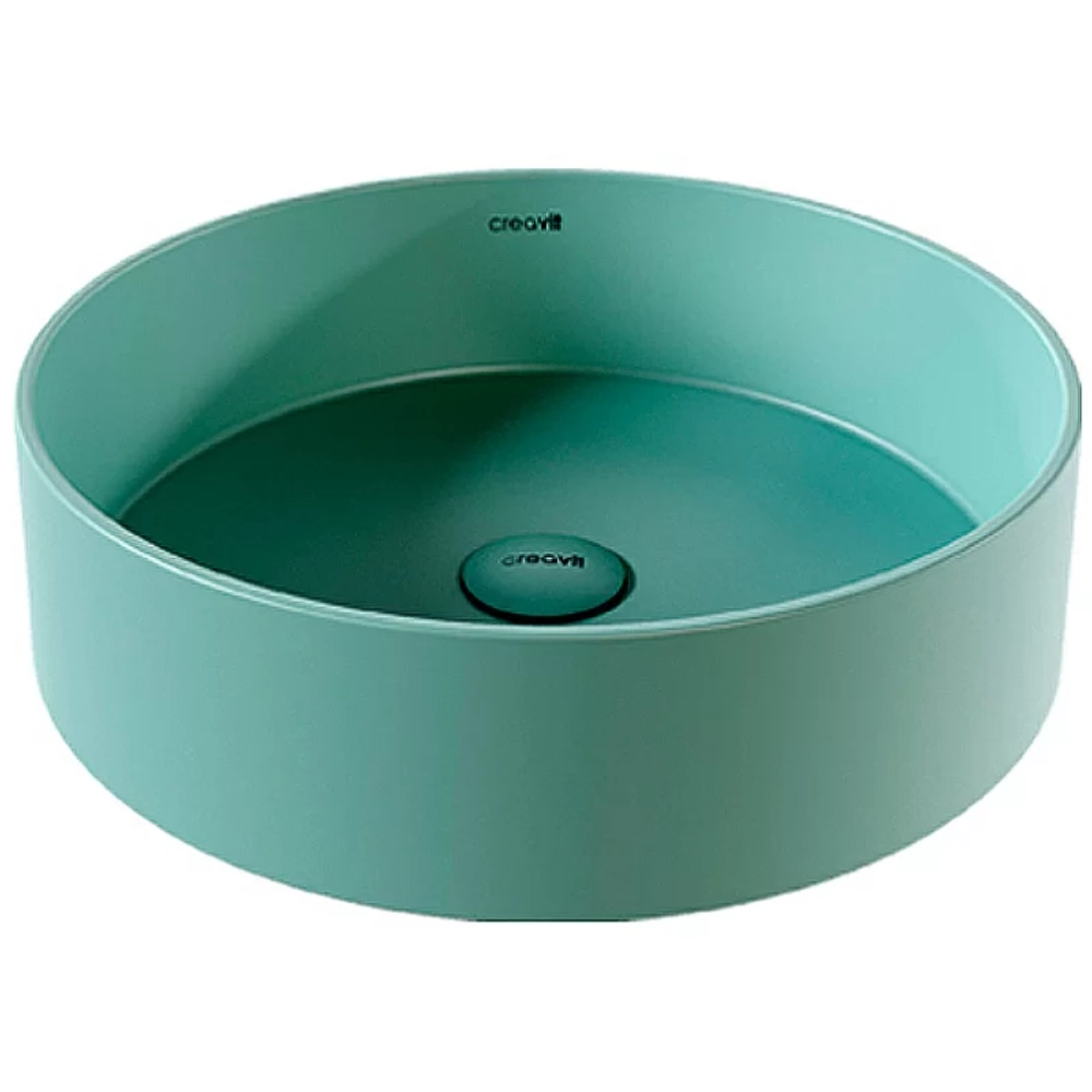 Раковина Creavit Loop 45 LP145-00NY00E-0000 зеленый нил матовый
