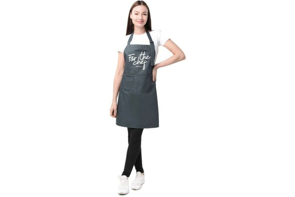 Фартук кухонный Home One саржа темно-серый