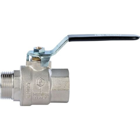 Кран шаровый внутренняя / наружная резьба, ручка рычаг Stout 1 1/2*