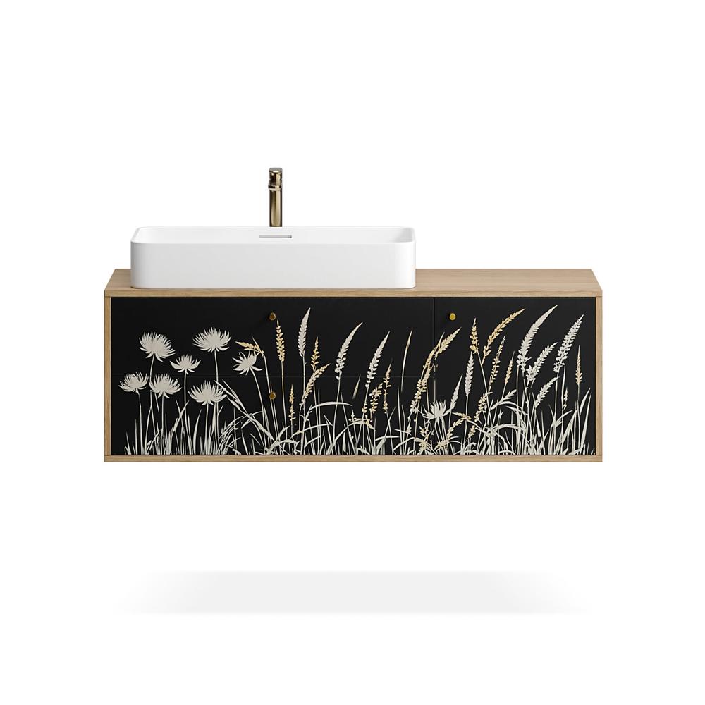 Тумба для ванной подвесная WPR 123