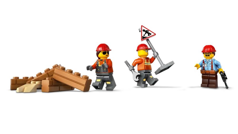 Конструктор LEGO City 60466 Желтый бульдозер