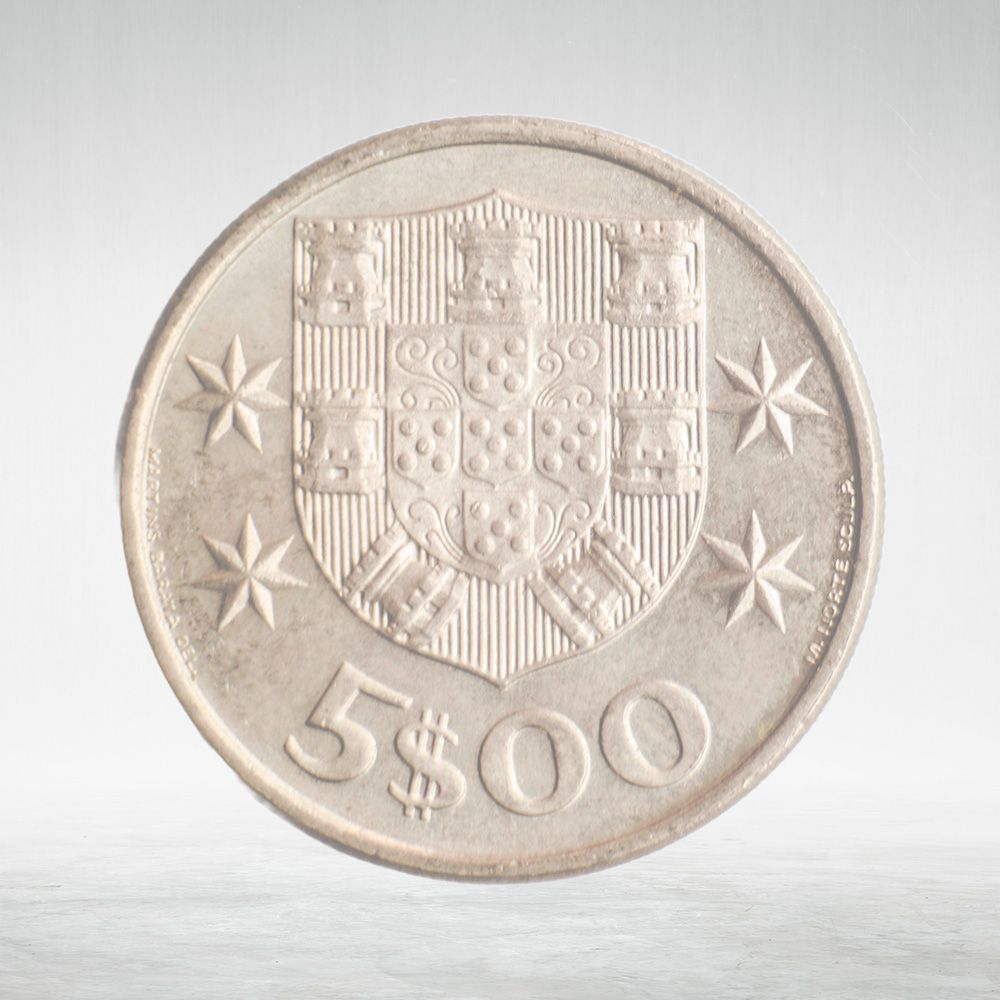 Portugal, 5 Escudos, 1979, VF