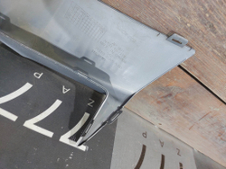 Накладка переднего бампера Honda CR-V 5 (RW) 16-нв Б/У Оригинал 71110TLAAA000