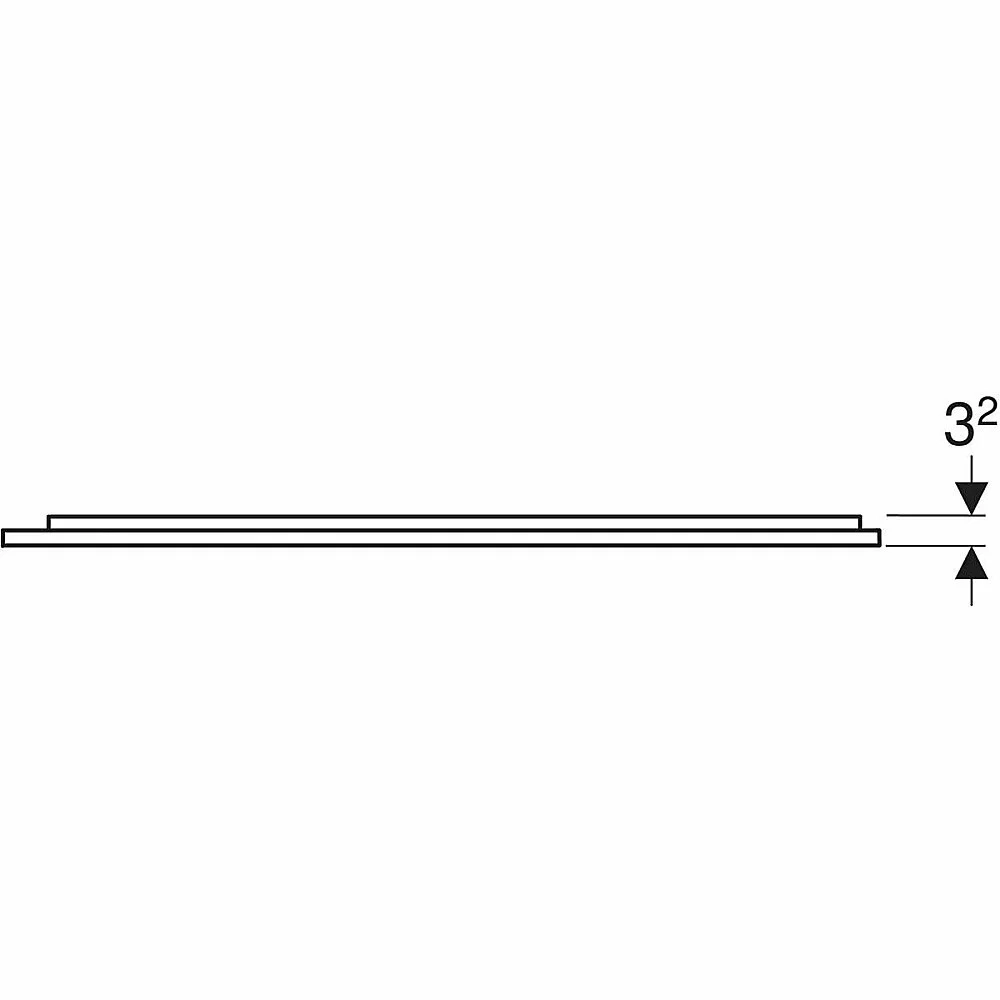 Зеркало с подсветкой Geberit Option Plus 502.783.00.1