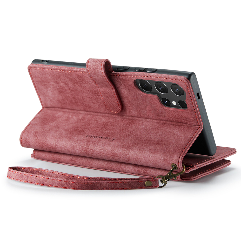 Многофункциональный чехол-кошелек CaseMe 3 in 1 Matte Wallet для Samsung Galaxy S26 Ultra