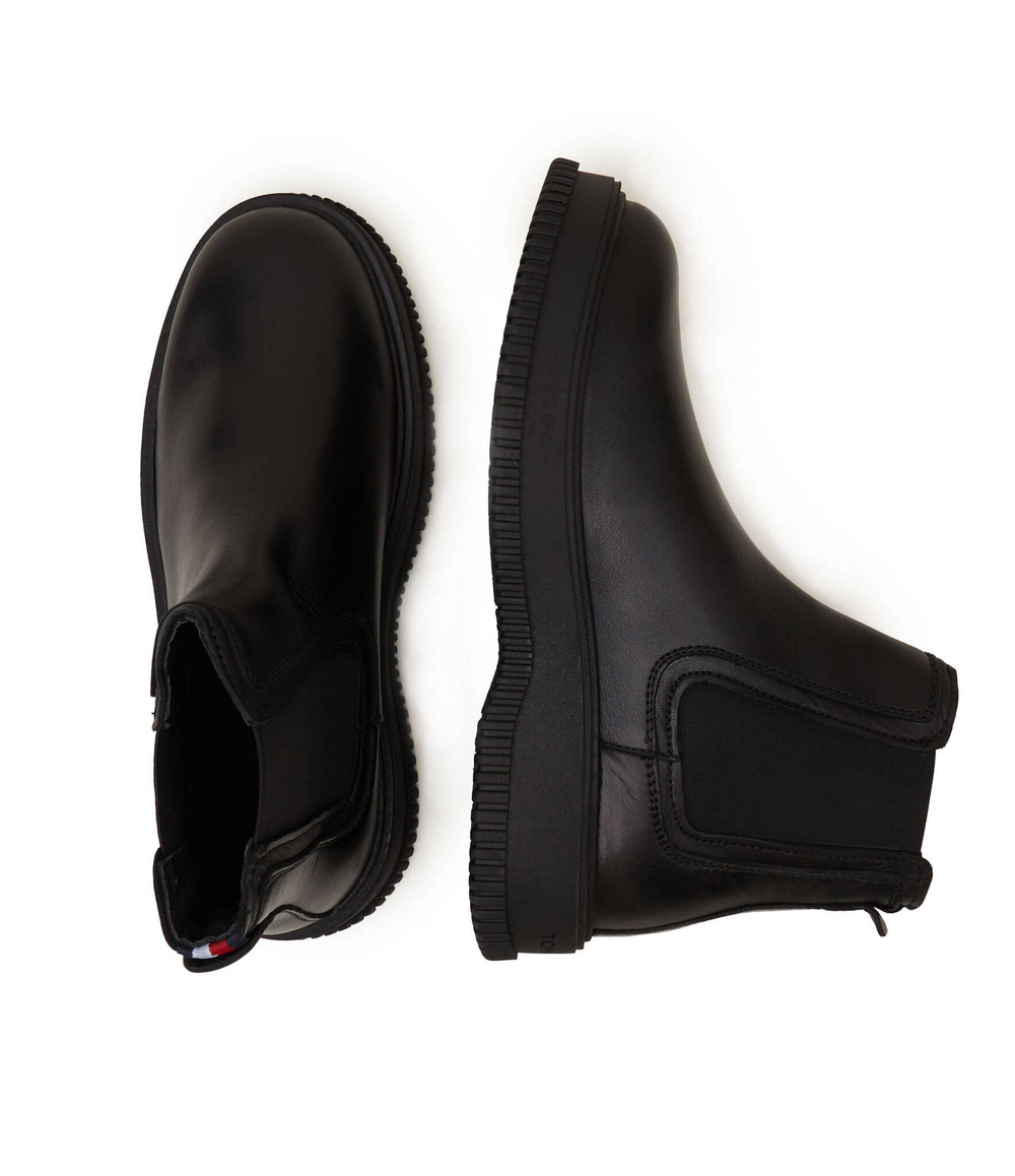 Кожаные челси th everyday class termo Tommy Hilfiger - черный(FM0FM04656)