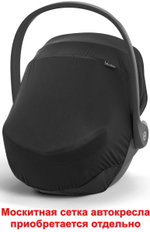 Коляска Cybex Priam IV Matt Black complete Cloud T Sepia Black Plus Base T 3 в 1 Off White