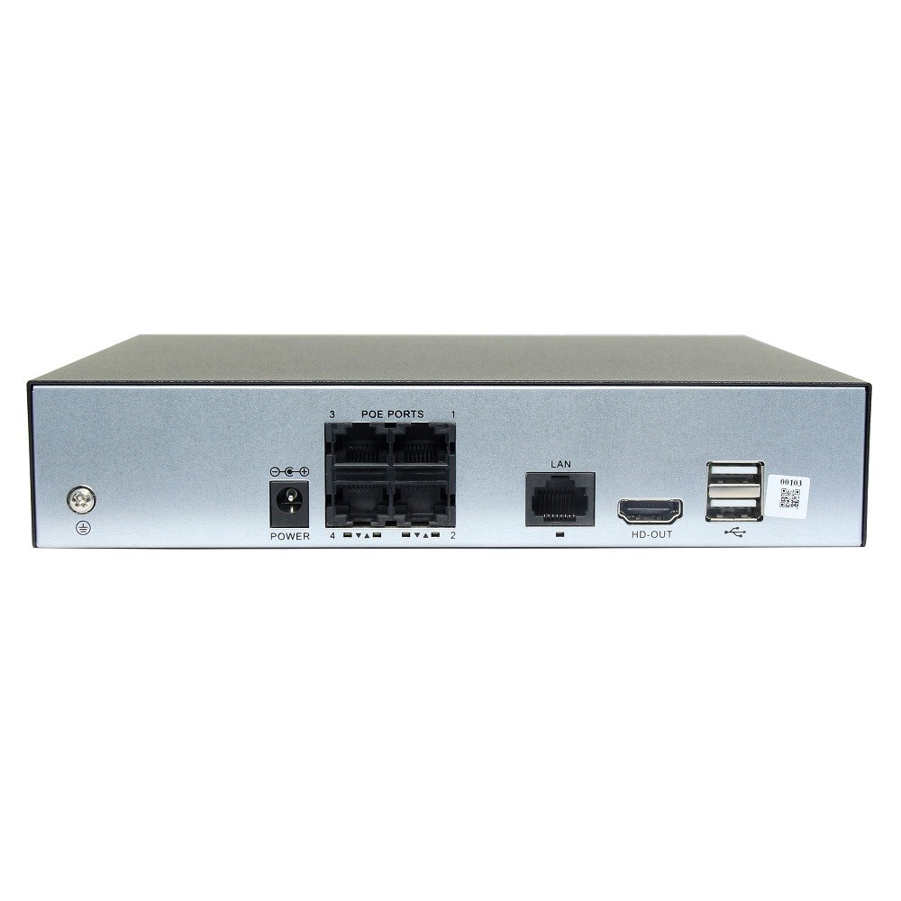 AR-N910PF - сетевой IP видеорегистратор (NVR), 4 порта PoE (до 8 Мп)