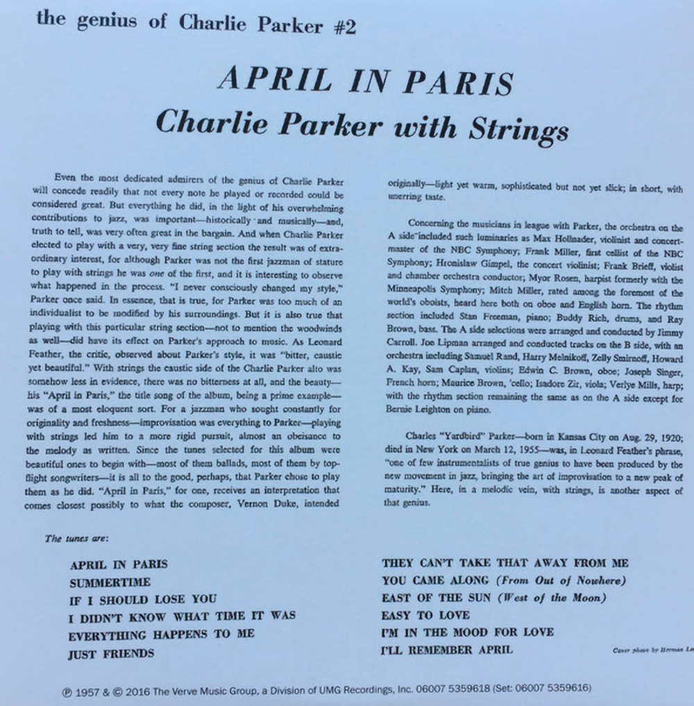 Charlie Parker / 5 Original Albums (5CD)