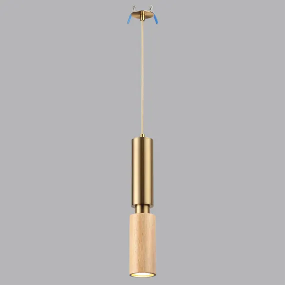7061/1A MINIMA ODL25 237 Подвесной светильник светлое дерево/металл IP20 GU10 LED 7W 220V CAUCHO