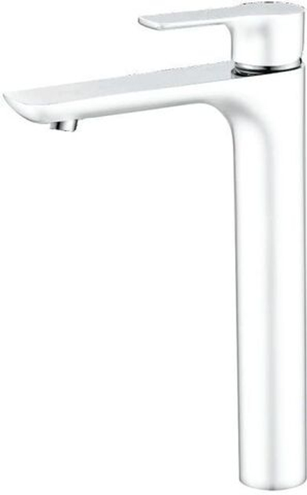 Смеситель из латуни "Groсenberg" для раковины и умывальника высокий (хром)