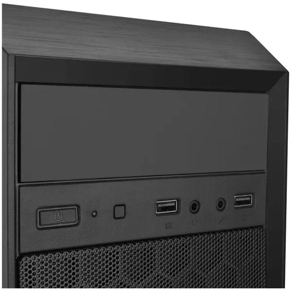 Корпус SilverStone SST-PS16B ATX, 2xUSB 3.0, HD Audio, Black RTL (SST-PS16B)