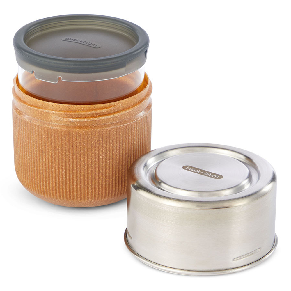 Ланч-бокс glass lunch pot, 450 мл, коричневый