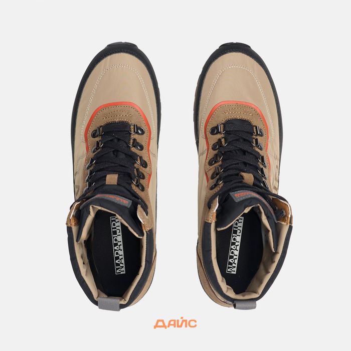 Ботинки Napapijri Snowjog High Leather артикул:NA4H71COWA1 - купить в магазине Дайс