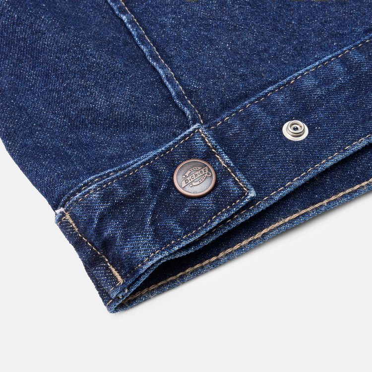 Куртка Dickies Denim Painter Jacket Dark Indigo артикул:DK0A88EG0DD1 - купить в магазине Дайс