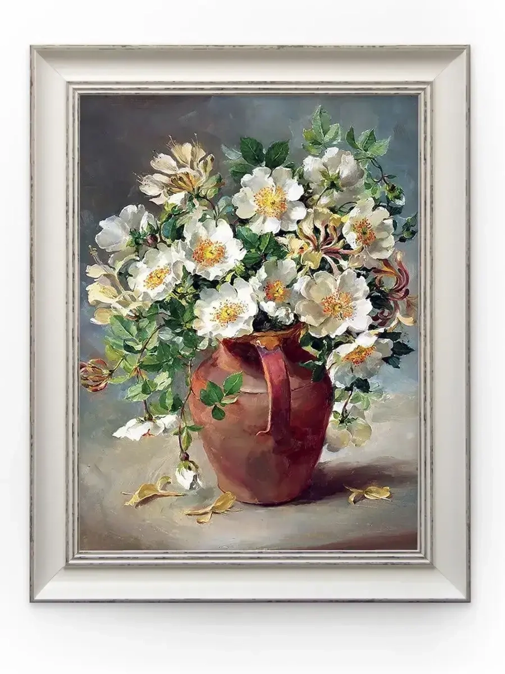 Картина на натуральном холсте "Букет" 38*48 см