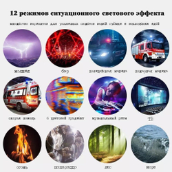 Видеосвет RGB лампа (палка) 50 см с пультом Light Stick LED светодиодный светильник меняющий цвет освещения моделей и предметов для съемки. Товар уцененный