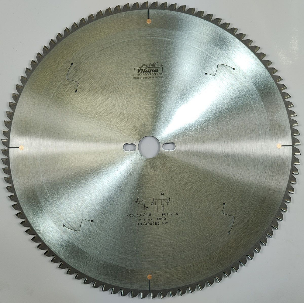 Пила дисковая TCT "Pilana" 400x3.6/2.8x30 z96 87-13 TFZ N