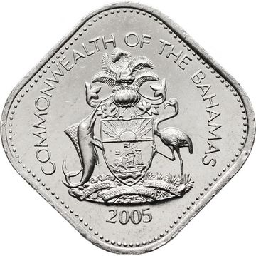 15 центов 2005 Багамские острова