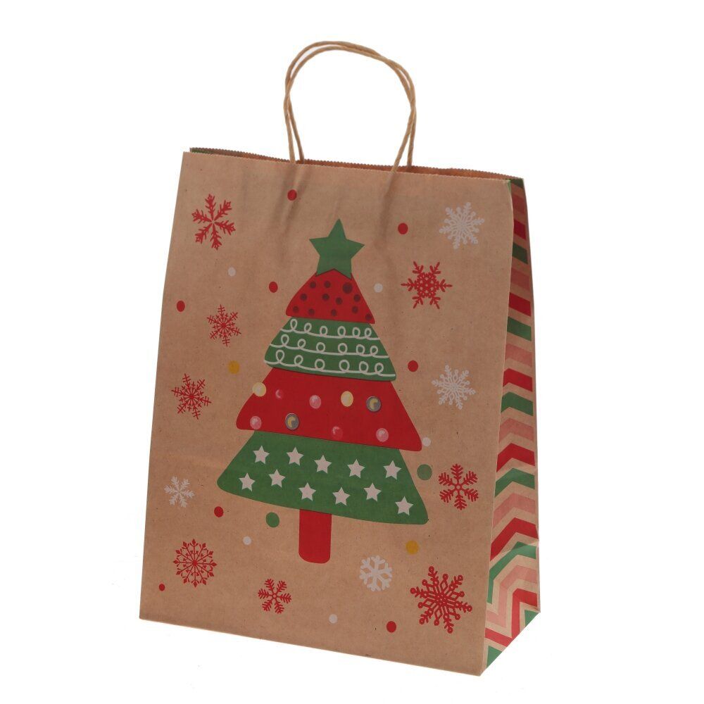 GAEM Пакет подарочный (бумага 120г/м2, блок микс 12шт), L21 W11 H27 см, 4в.