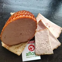 Ветчина из индейки варено-копченая / 400 гр Ветчина из индейки варено-копченая / 400 гр