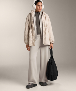 Oysho Футболка на молнии без рукавов, угольный