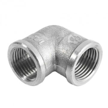 Угольник переходной Stout 3/4"x1/2" ВР с внутренней резьбой никелированный латунный SFT-0014-003412