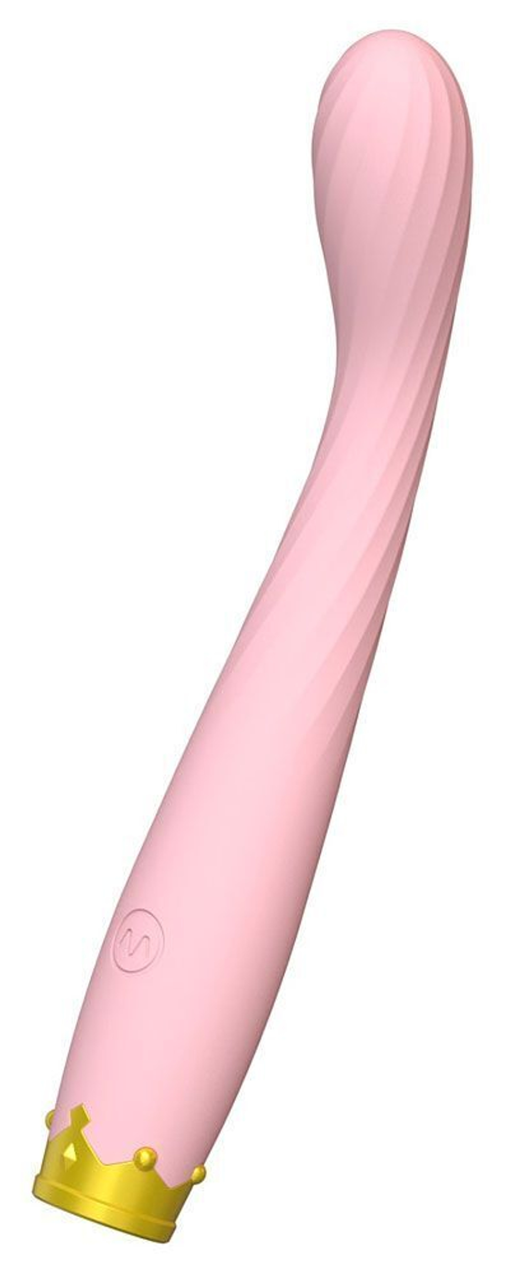 Розовый вибратор для точки G - 17,8 см. (Цвет: розовый)