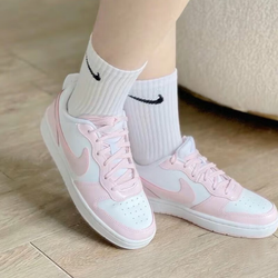 Женские кроссовки Nike Court Borough Low 2 SE 'White Pink Foam' DQ0492-100