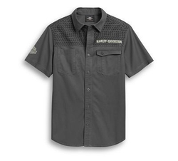 Рубашка Tire Tread Yoke Skull Wing Harley-Davidson